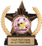 Insert Holder Star Resin Trophy [6 inch]
