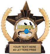 Insert Holder Star Resin Trophy [6 inch]