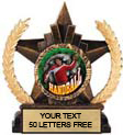 Insert Holder Star Resin Trophy [6 inch]