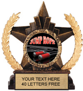 Insert Holder Star Resin Trophy [6 inch]