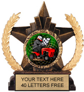 Insert Holder Star Resin Trophy [6 inch]