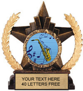 Insert Holder Star Resin Trophy [6 inch]