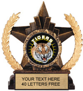 Insert Holder Star Resin Trophy [6 inch]