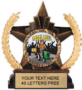Insert Holder Star Resin Trophy [6 inch]