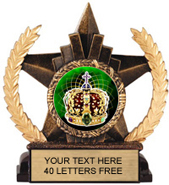 Insert Holder Star Resin Trophy [6 inch]