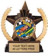 Insert Holder Star Resin Trophy [6 inch]