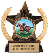 Insert Holder Star Resin Trophy [6 inch]