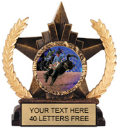 Insert Holder Star Resin Trophy [6 inch]