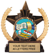 Insert Holder Star Resin Trophy [6 inch]