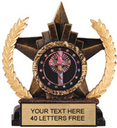 Insert Holder Star Resin Trophy [6 inch]