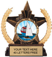 Insert Holder Star Resin Trophy [6 inch]