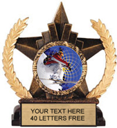 Insert Holder Star Resin Trophy [6 inch]