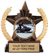 Insert Holder Star Resin Trophy [6 inch]