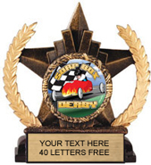 Insert Holder Star Resin Trophy [6 inch]