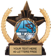 Insert Holder Star Resin Trophy [6 inch]