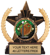 Insert Holder Star Resin Trophy [6 inch]