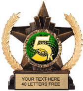 Insert Holder Star Resin Trophy [6 inch]