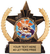 Insert Holder Star Resin Trophy [6 inch]