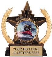 Insert Holder Star Resin Trophy [6 inch]