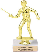 Figure on Base Trophy [6 inch]