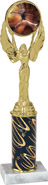 Winged Victory Color Insert Trophy w/ Column