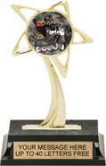Star Insert Holder All Star Sport Figure on Marble Tone Base [6 inch]