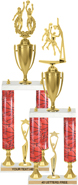 Stem Riser Two-Post Trophy [22 inch]