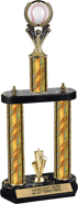 Baseball Spinning Ball Trophy [20 inch]