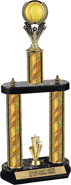 Softball Spinning Ball Trophy [18 inch]