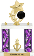 Bowling Shooting Star Spinning Trophy [12 inch]