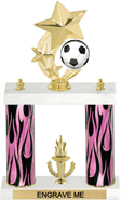 Soccer Shooting Star Spinning Trophy [12 inch]