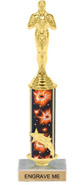 Shooting Star Column Riser Trophy [13 inch]