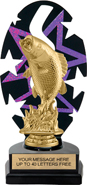 Purple Star Rhythm Backdrop Trophy [8 inch]