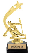 Gold Shooting Star Backdrop Trophy [8 inch]