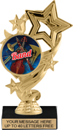 7 inch Four-Star Color Insert Trophy