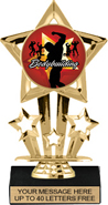7 inch Shooting Star Color Insert Trophy