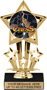 7 inch Shooting Star Color Insert Trophy