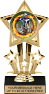 7 inch Shooting Star Color Insert Trophy