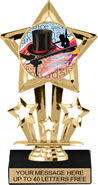 7 inch Shooting Star Color Insert Trophy