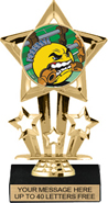 7 inch Shooting Star Color Insert Trophy