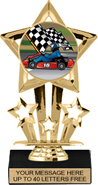 7 inch Shooting Star Color Insert Trophy