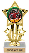 7 inch Shooting Star Color Insert Trophy