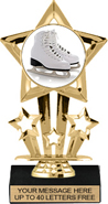 7 inch Shooting Star Color Insert Trophy
