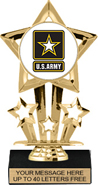 7 inch Shooting Star Color Insert Trophy