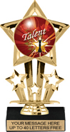 7 inch Shooting Star Color Insert Trophy