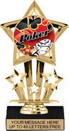 7 inch Shooting Star Color Insert Trophy