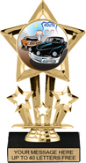 7 inch Shooting Star Color Insert Trophy