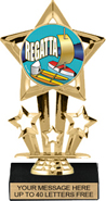 7 inch Shooting Star Color Insert Trophy