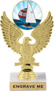 Eagle Color Insert Trophy [7 inch]