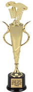 Gold Plastic Cup [13 inch]